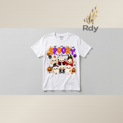 Kids Cute Halloween T-Shirts – Spooky Dumpling Collection