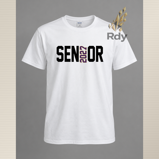 Class of 2027 Senior Graduation Shirt – Custom School Colors