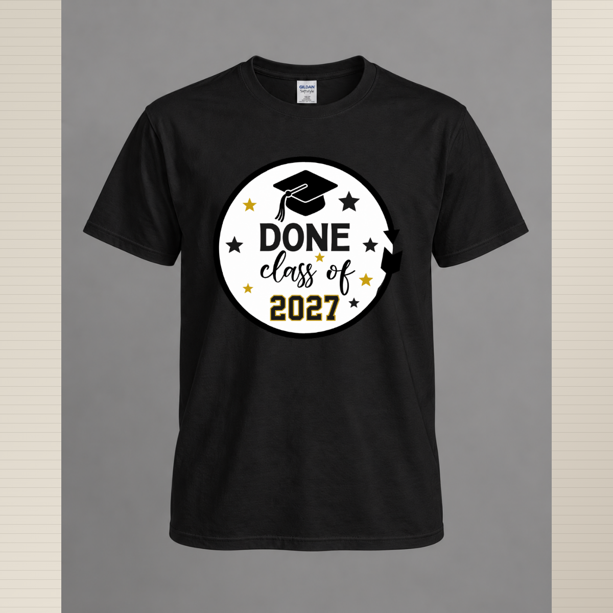 Done Class of 2027 Graduation Shirt – Funny Senior Tee