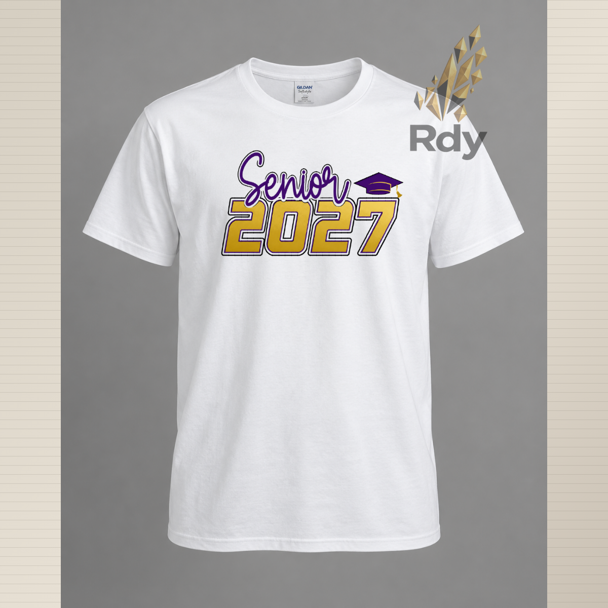 Senior 2027 Classic Graduation Shirt – School Spirit Tee