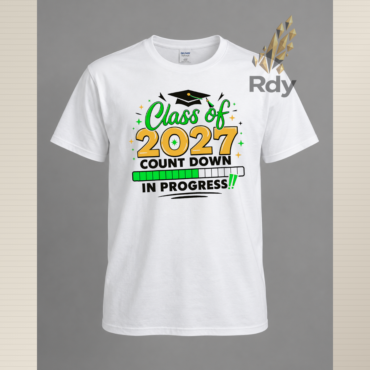 Class of 2027 Countdown Graduation Shirt – Senior Tee
