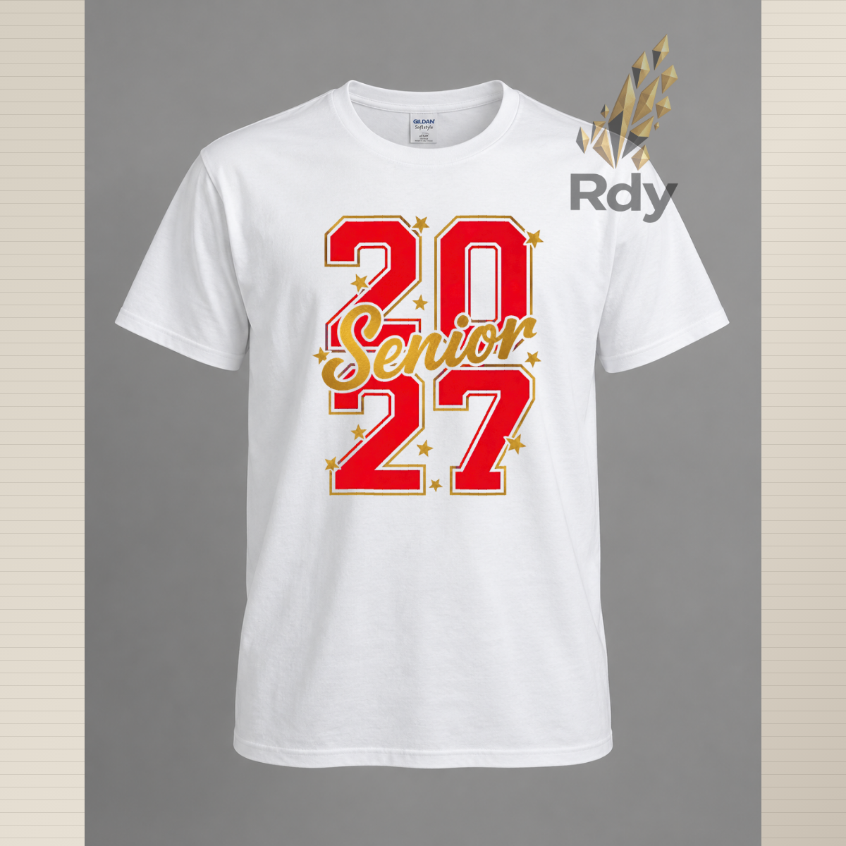 Senior 2027 Stars Graduation Shirt – Class of 2027 Tee