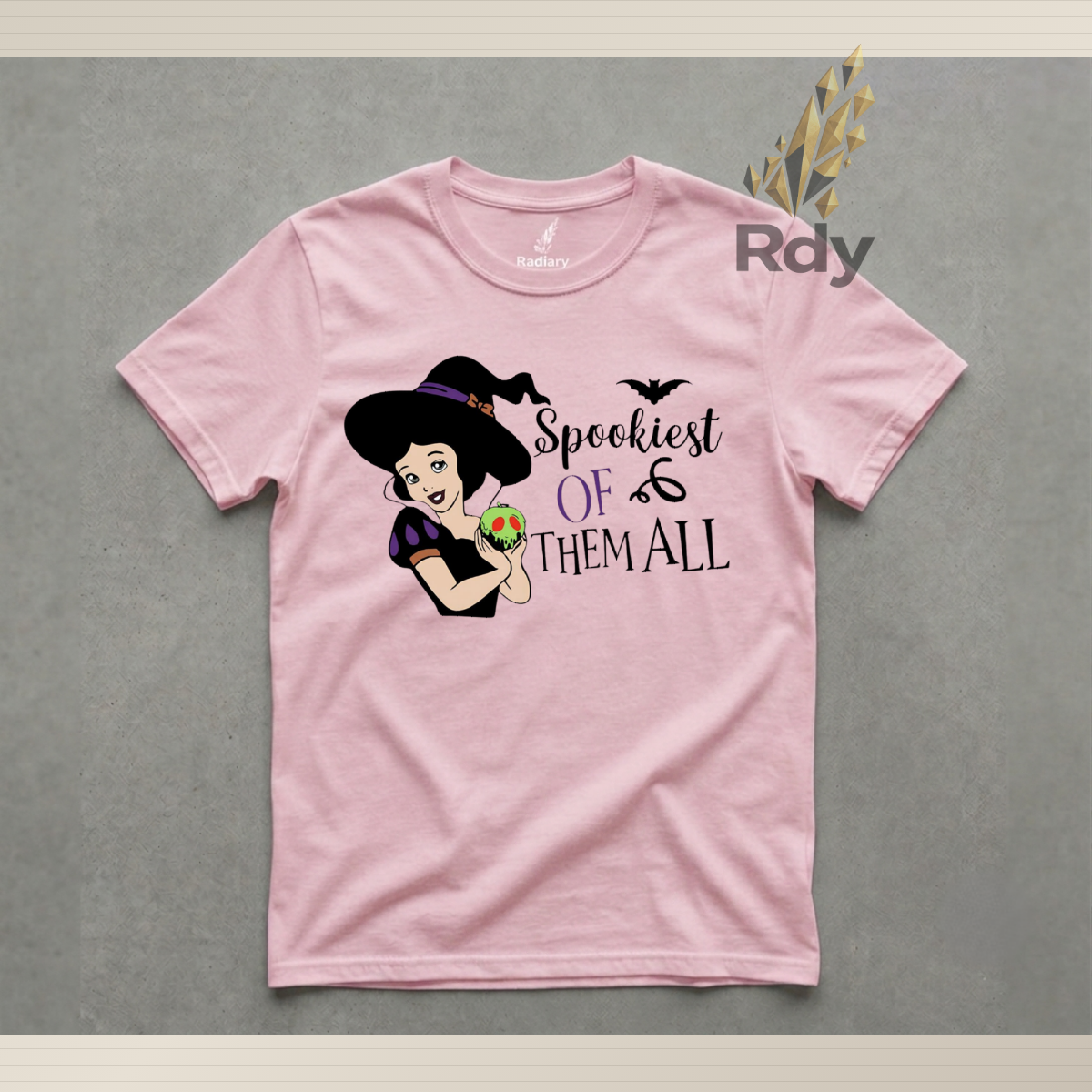 Halloween Princess Witch T-Shirts – Kids & Women’s Spooky Designs