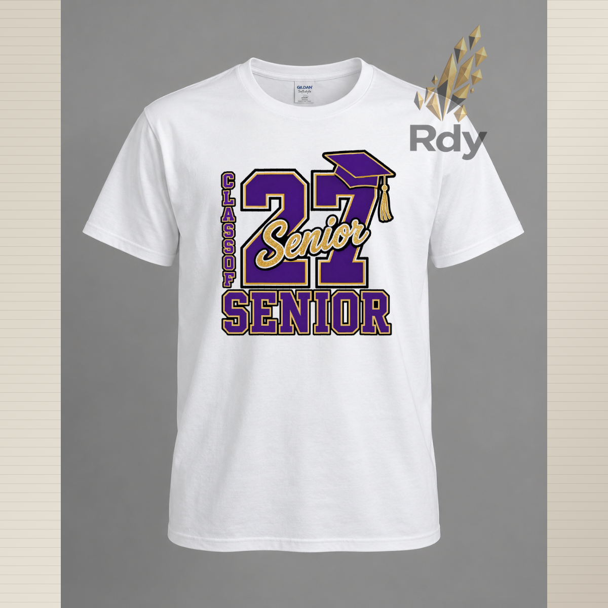 Senior 27 Varsity Graduation Shirt – Class of 2027 Tee