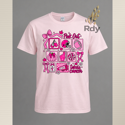 Pink Out T-Shirts – Breast Cancer Awareness Game Day Shirts