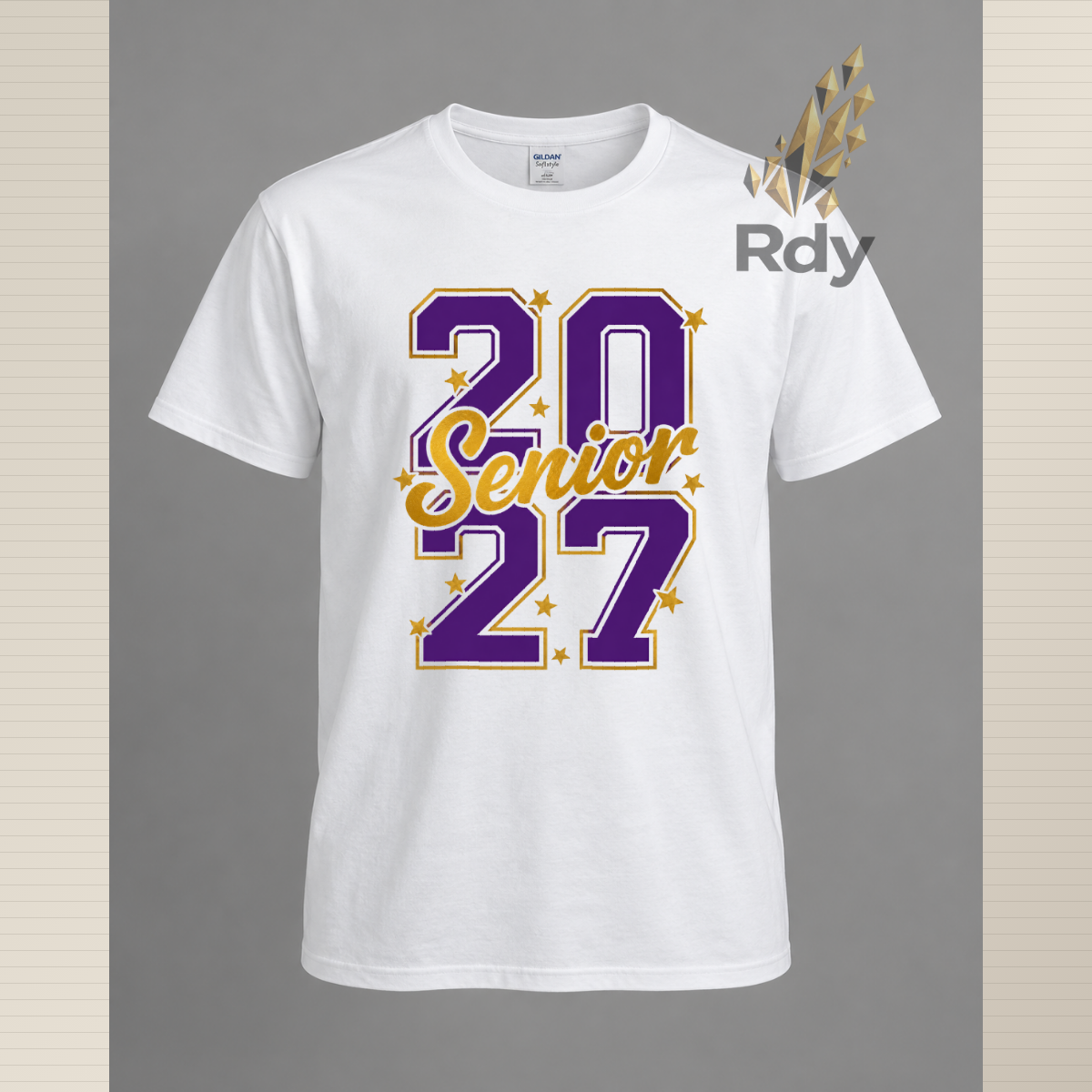 Senior 2027 Stars Graduation Shirt – Class of 2027 Tee