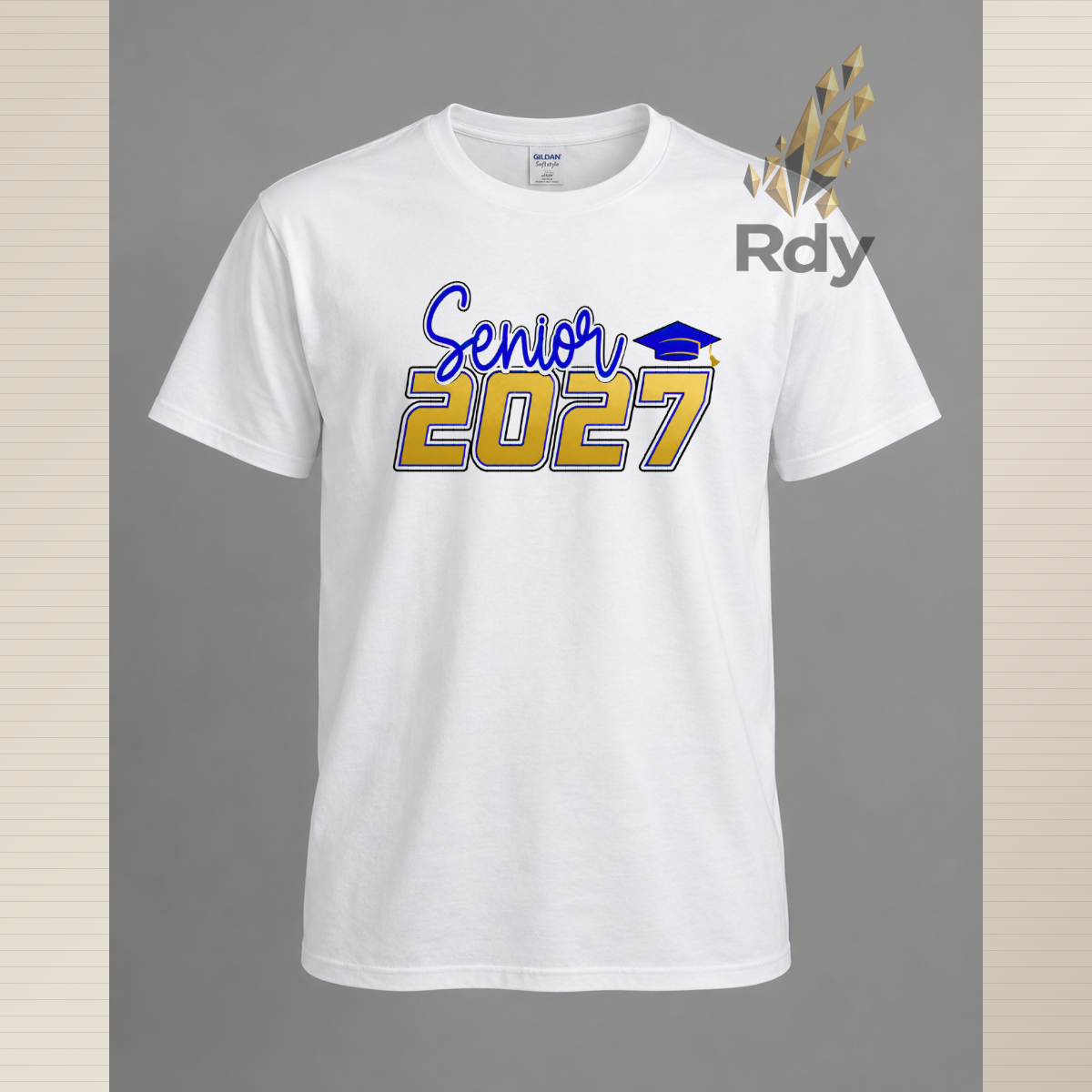 Senior 2027 Classic Graduation Shirt – School Spirit Tee