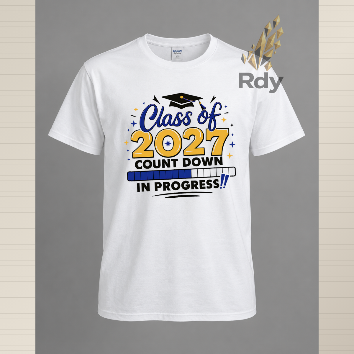 Class of 2027 Countdown Graduation Shirt – Senior Tee