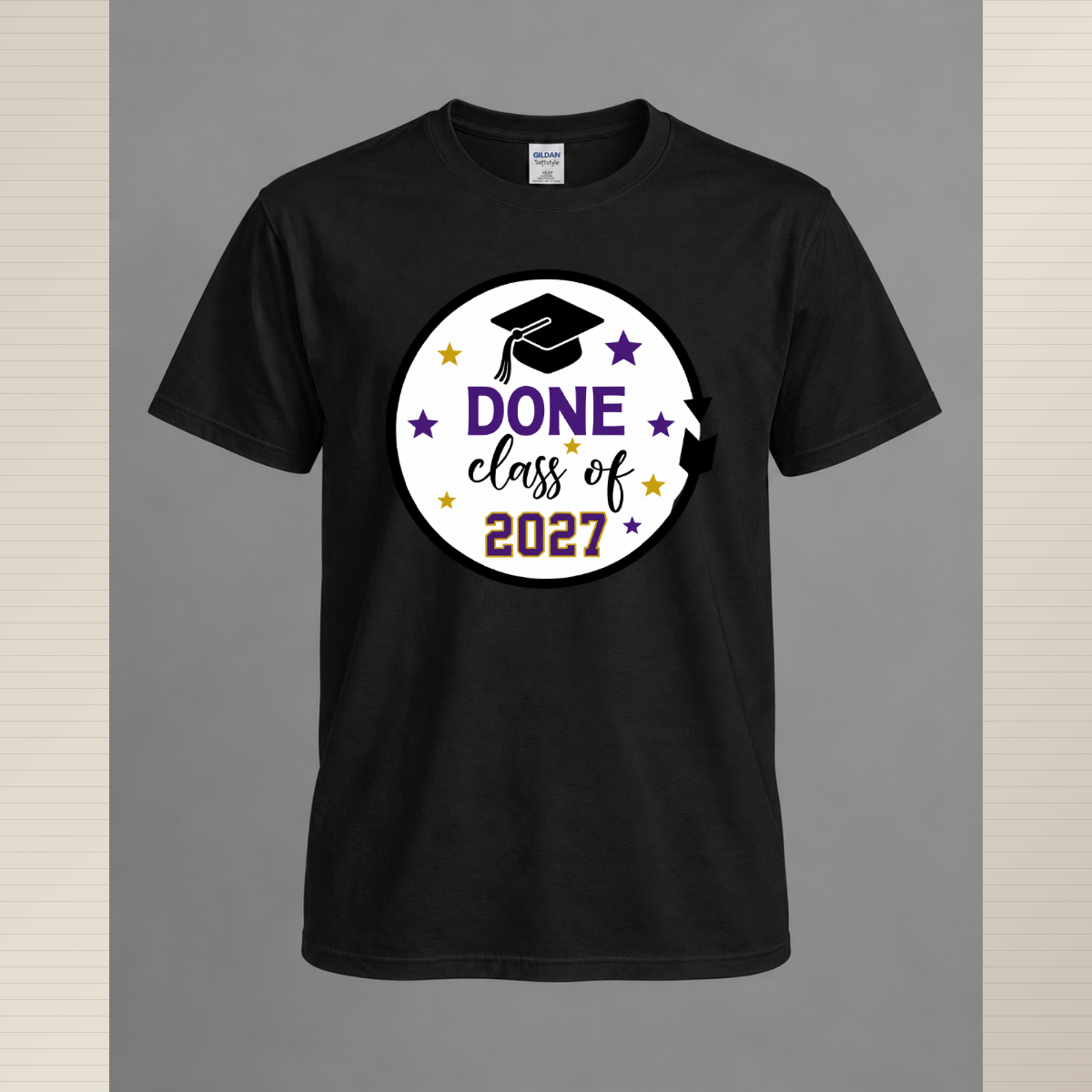 Done Class of 2027 Graduation Shirt – Funny Senior Tee