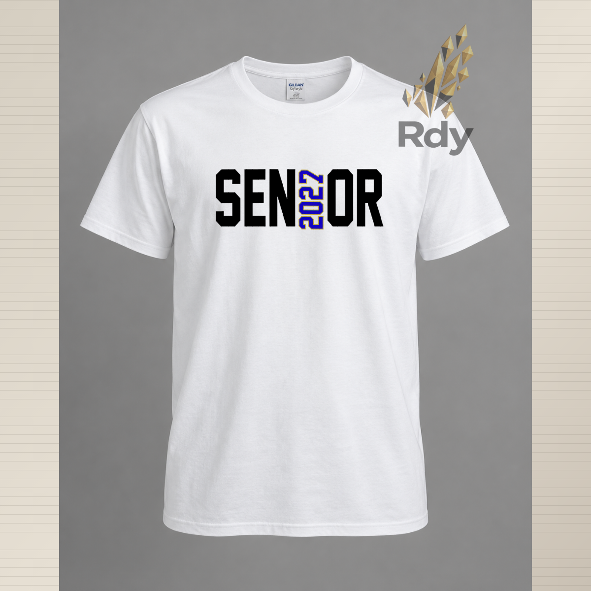 Class of 2027 Senior Graduation Shirt – Custom School Colors