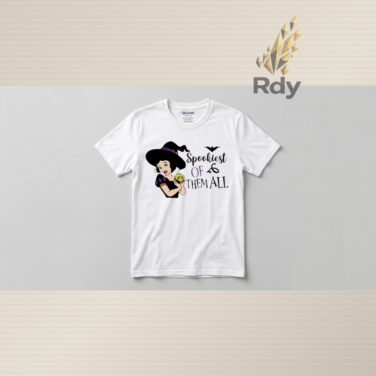 Halloween Princess Witch T-Shirts – Kids & Women’s Spooky Designs
