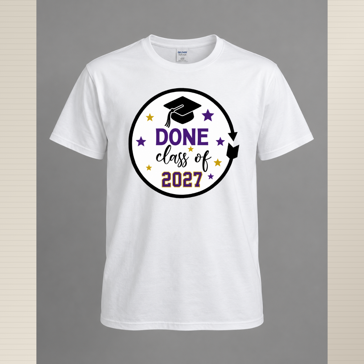 Done Class of 2027 Graduation Shirt – Funny Senior Tee