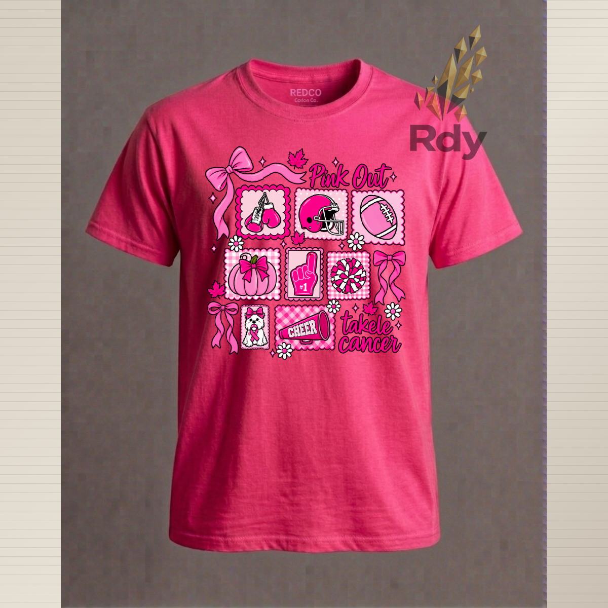 Pink Out T-Shirts – Breast Cancer Awareness Game Day Shirts