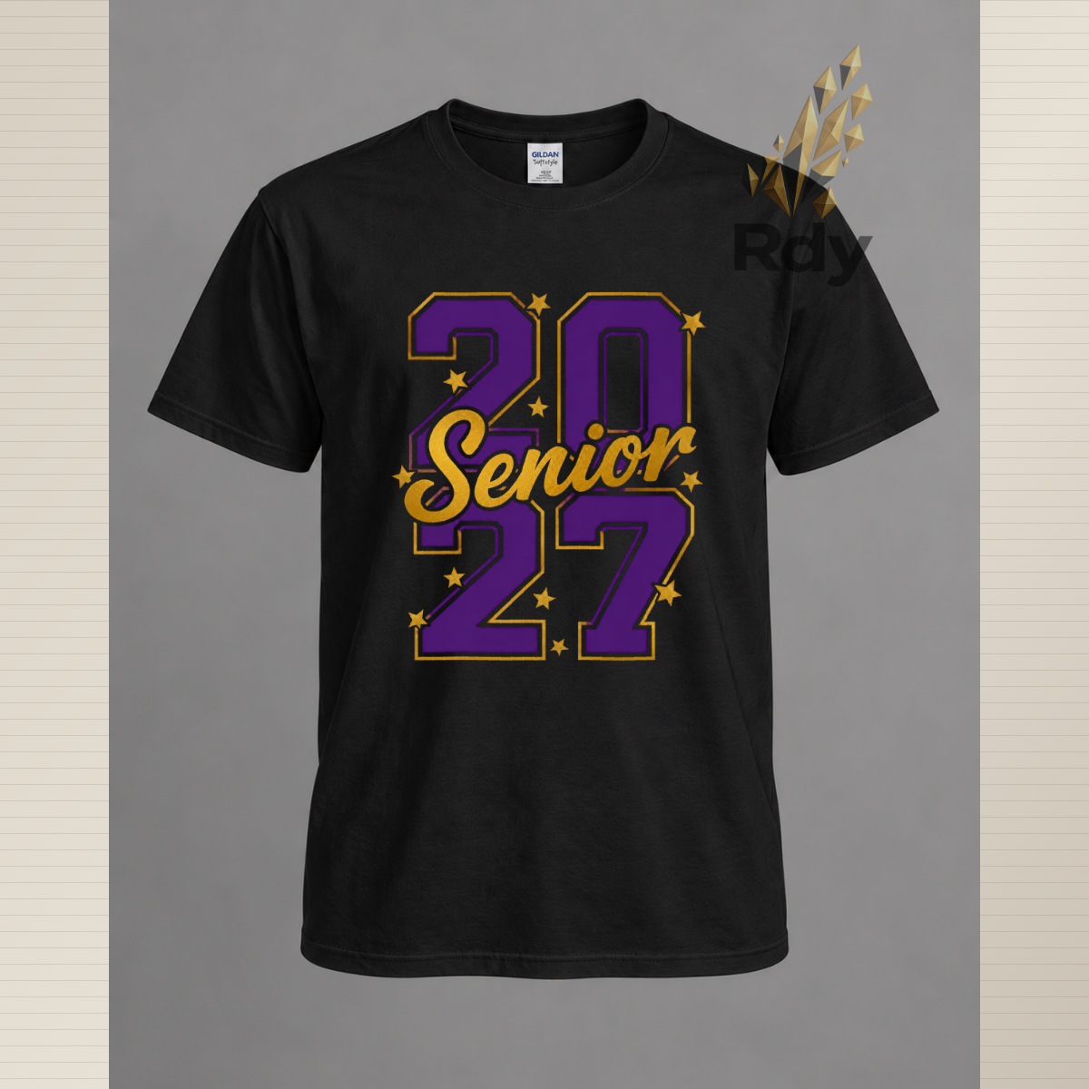 Senior 2027 Stars Graduation Shirt – Class of 2027 Tee