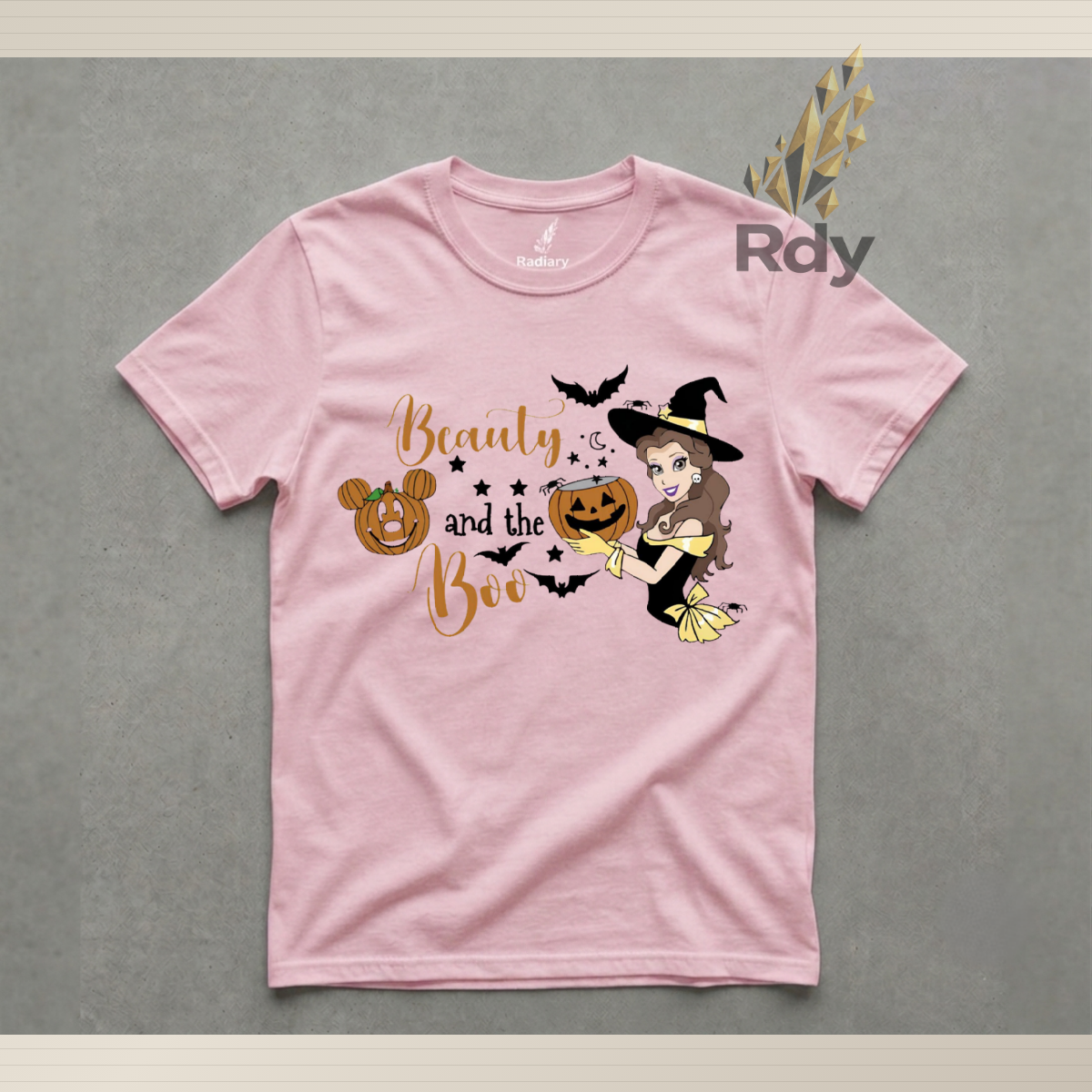 Halloween Princess Witch T-Shirts – Kids & Women’s Spooky Designs