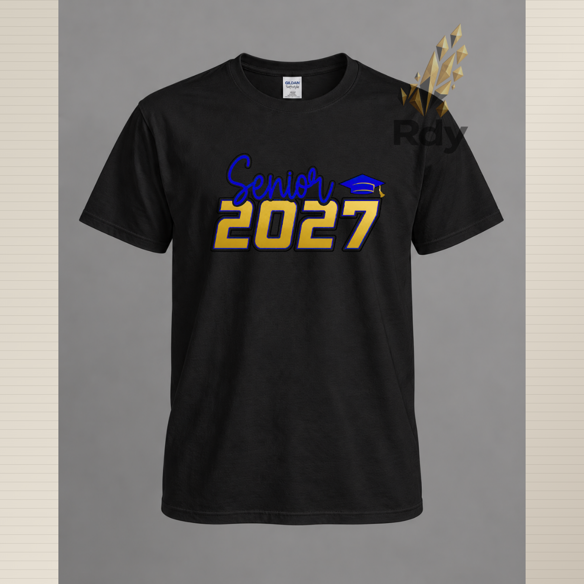 Senior 2027 Classic Graduation Shirt – School Spirit Tee