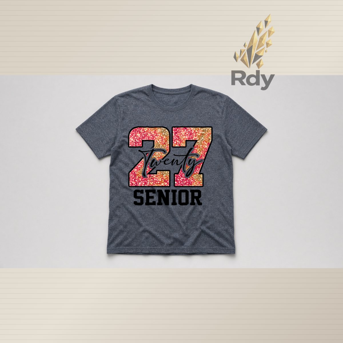 Twenty 27 Senior Shirt – Sparkle Style Graduation Tee