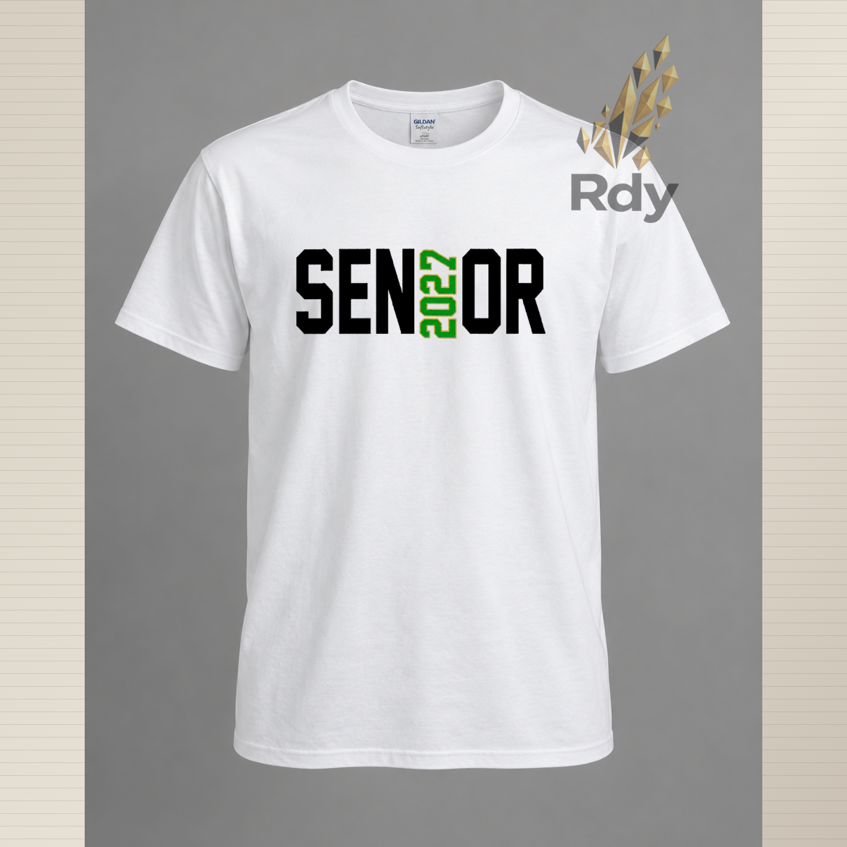 Class of 2027 Senior Graduation Shirt – Custom School Colors