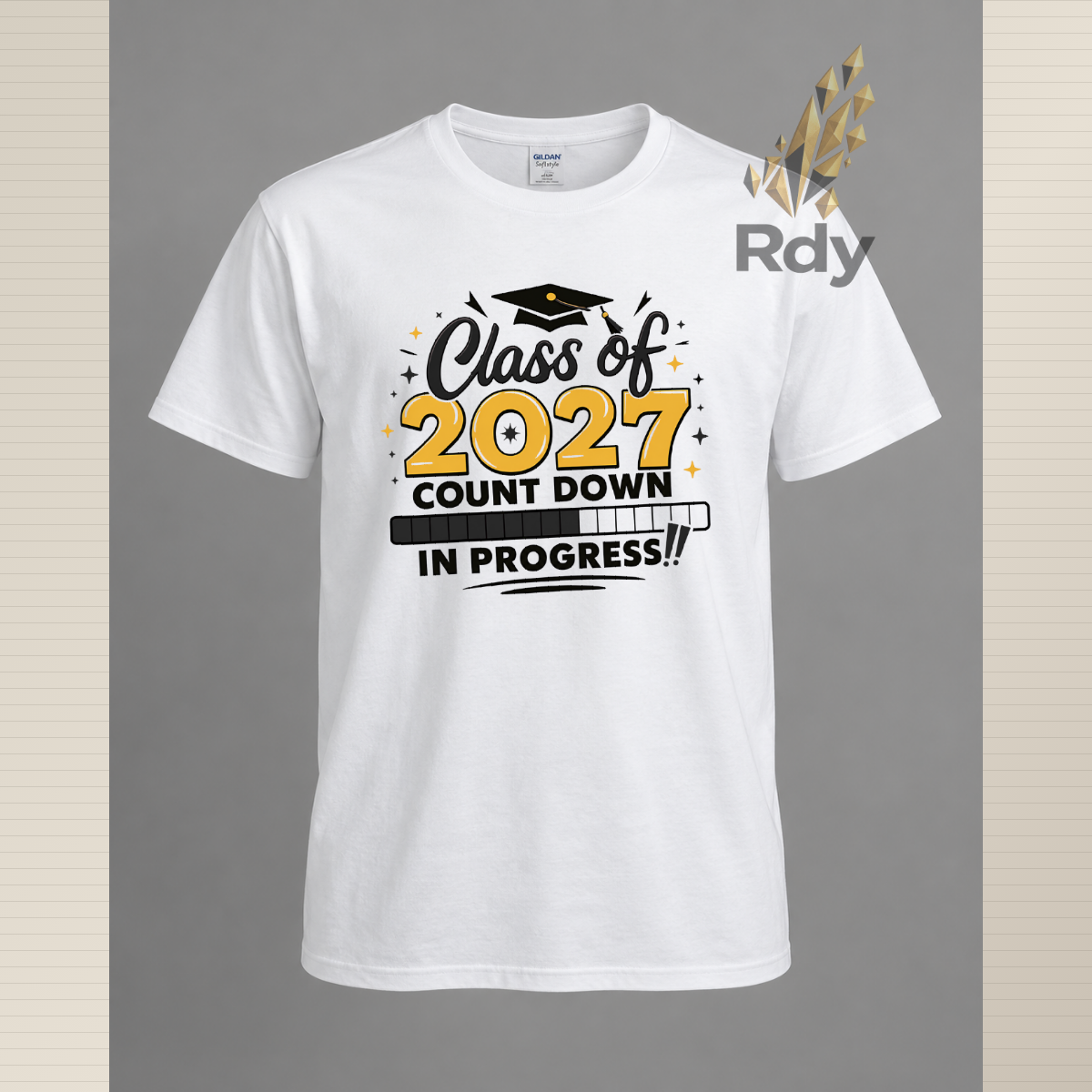 Class of 2027 Countdown Graduation Shirt – Senior Tee