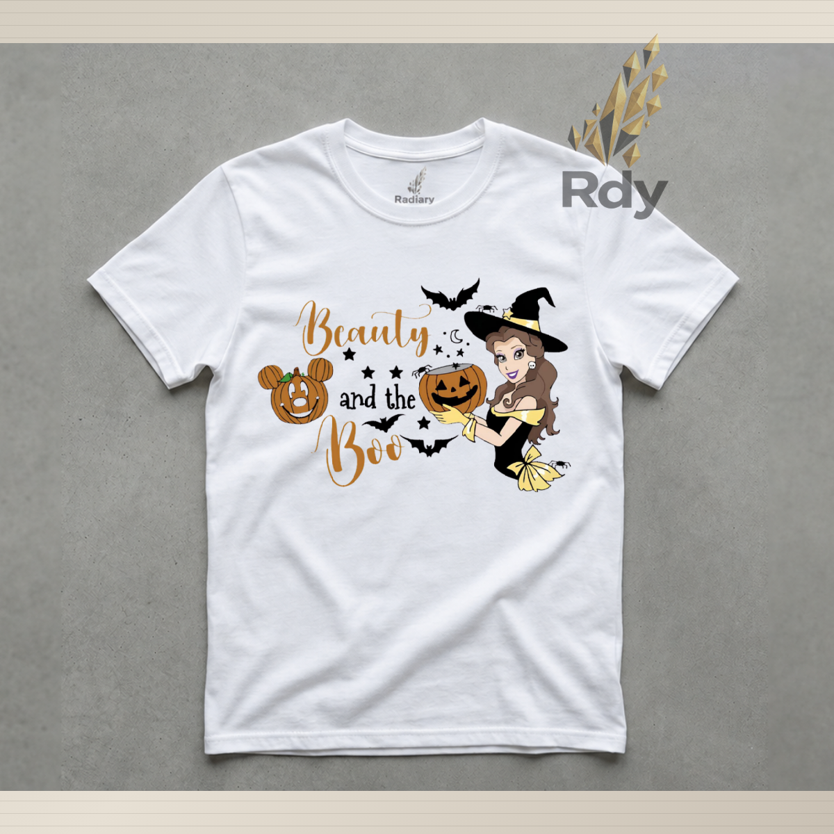 Halloween Princess Witch T-Shirts – Kids & Women’s Spooky Designs