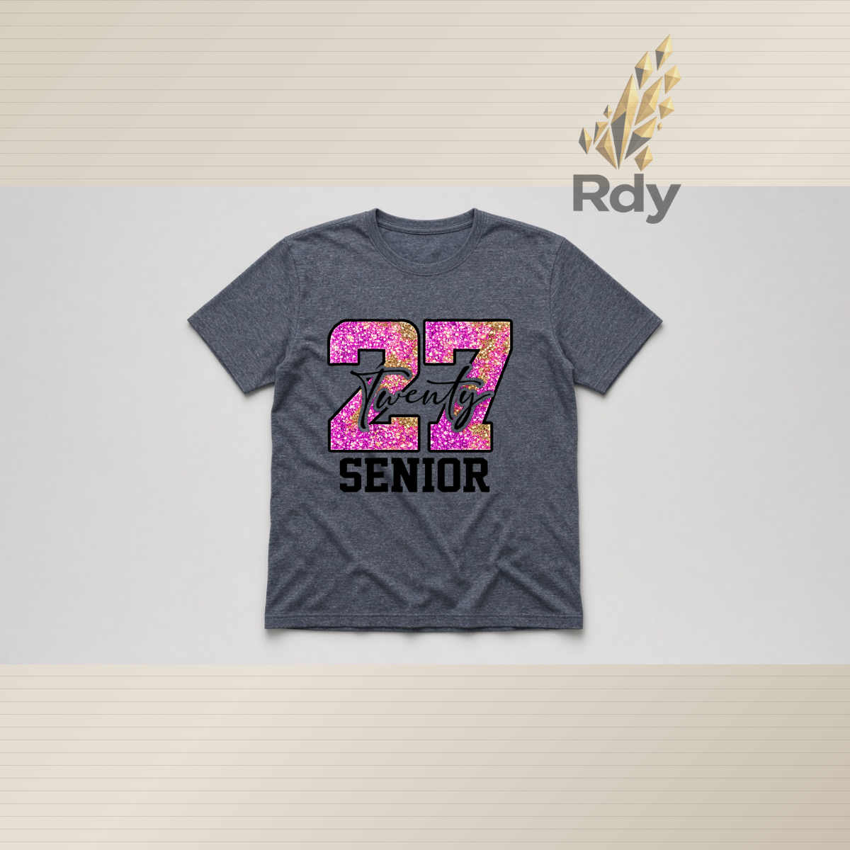 Twenty 27 Senior Shirt – Sparkle Style Graduation Tee