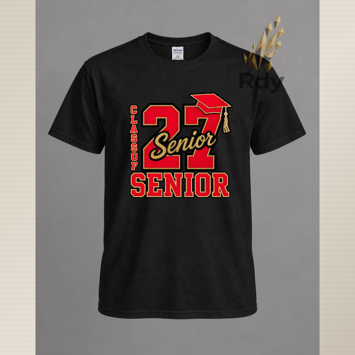 Senior 27 Varsity Graduation Shirt – Class of 2027 Tee