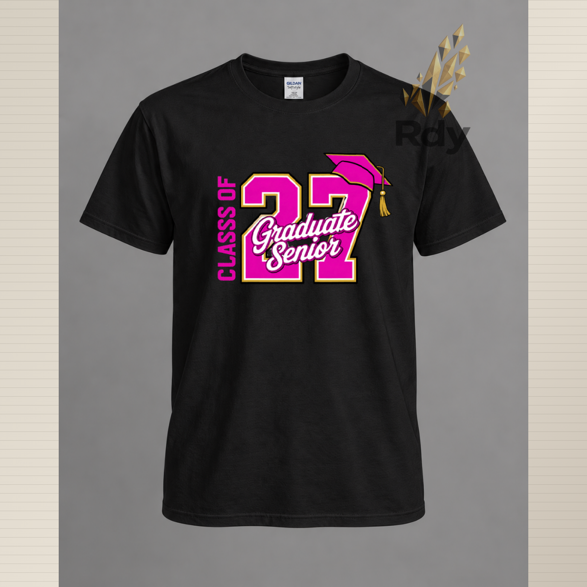 Graduate Senior 27 Shirt – Class of 2027 Graduation Tee