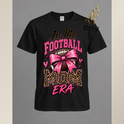 In My Football Mom Era T-Shirt – Game Day Graphic Tee