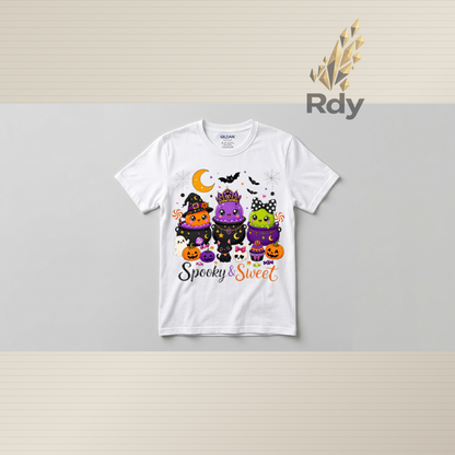 Kids Cute Halloween T-Shirts – Spooky Dumpling Collection