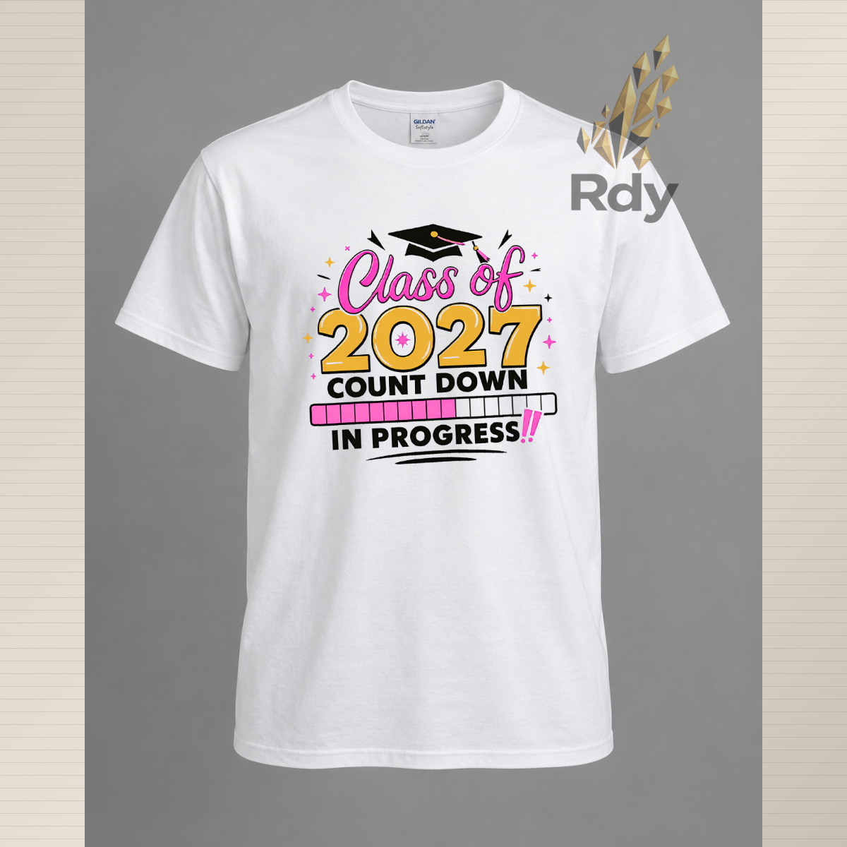 Class of 2027 Countdown Graduation Shirt – Senior Tee