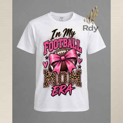 In My Football Mom Era T-Shirt – Game Day Graphic Tee