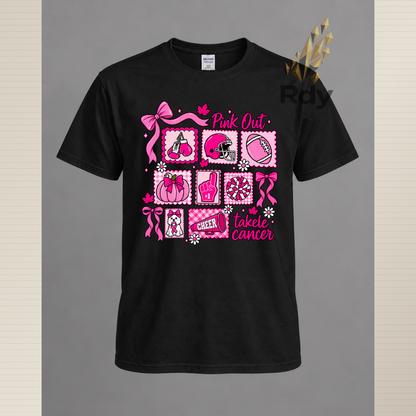 Pink Out T-Shirts – Breast Cancer Awareness Game Day Shirts