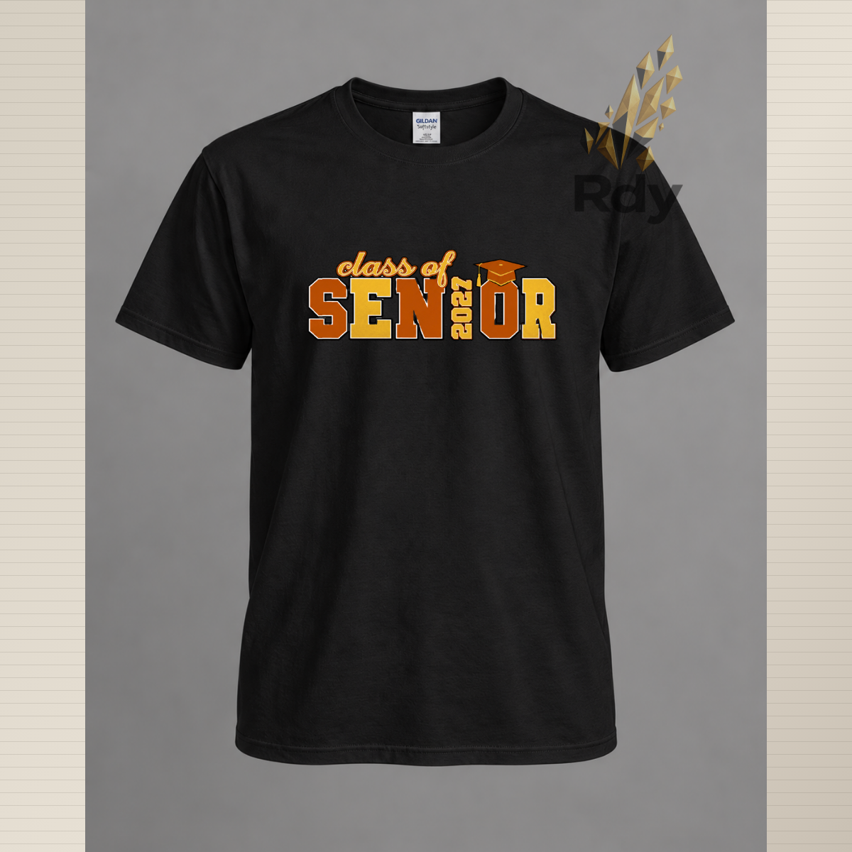 Senior 2027 Minimal Varsity Shirt – Class of 2027 Tee