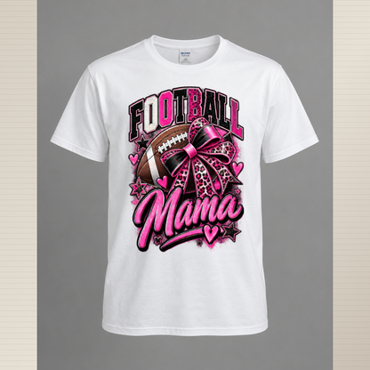 Football Mama T-Shirt – Game Day Mom Graphic Tee