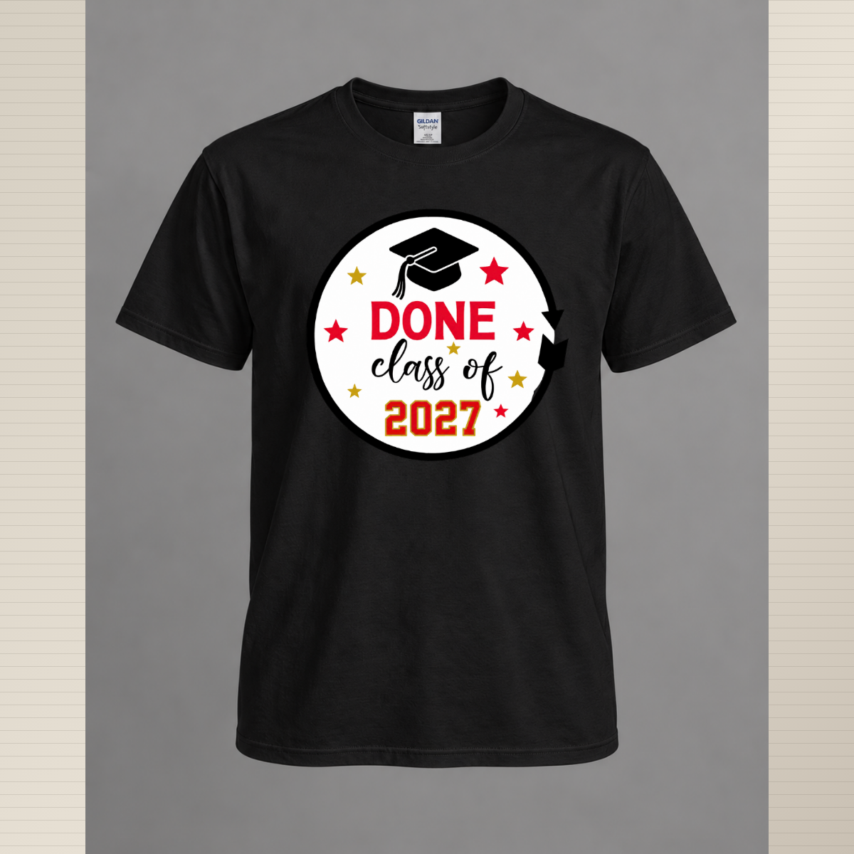 Done Class of 2027 Graduation Shirt – Funny Senior Tee