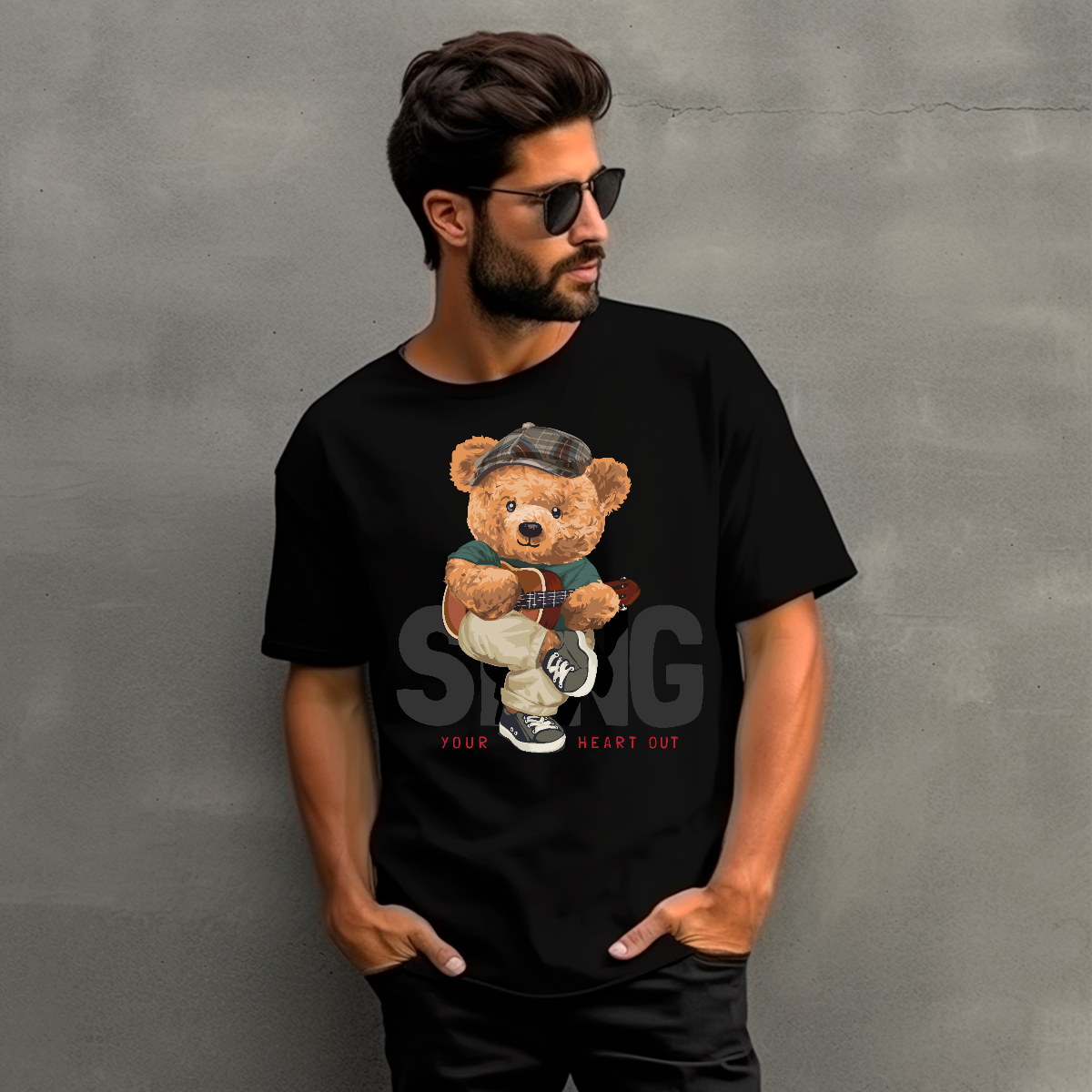Cute Teddy Bear Graphic T-Shirts | Funny, Trendy & Aesthetic Bear Designs