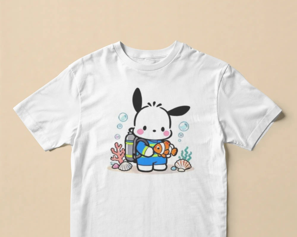 Cute Beach Puppy Graphic T-Shirts | Summer Dog Lover Tees