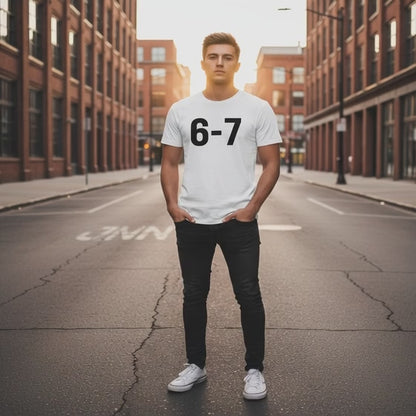 Meme tshirt six seven