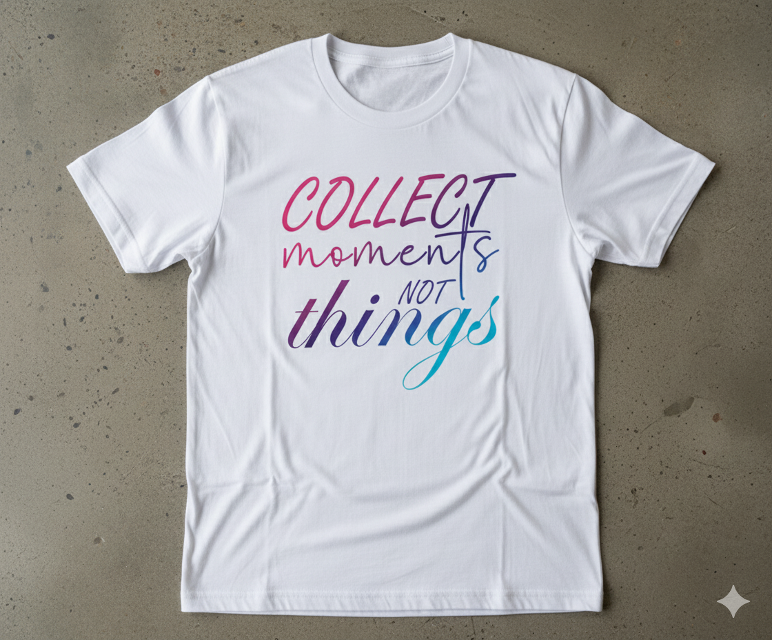 Collect moments not things