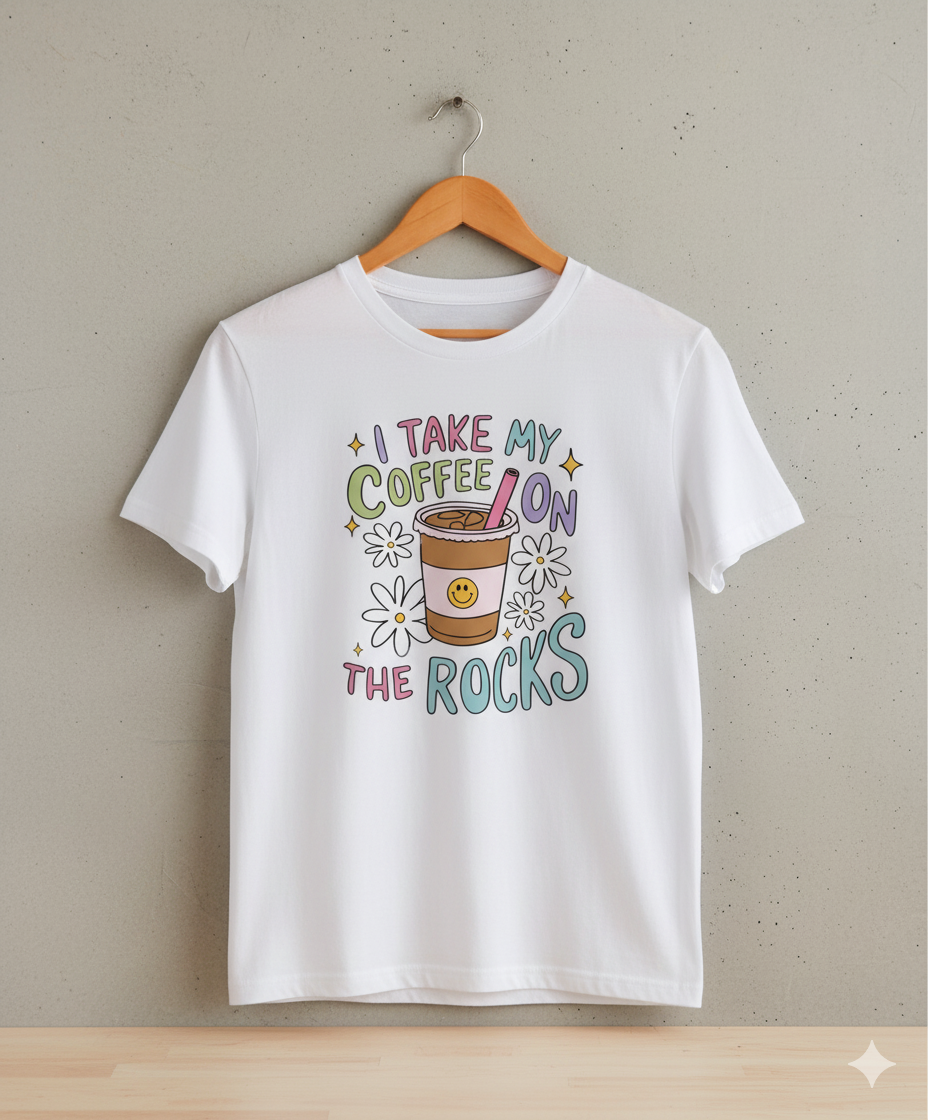 I take my coffee on the rocks