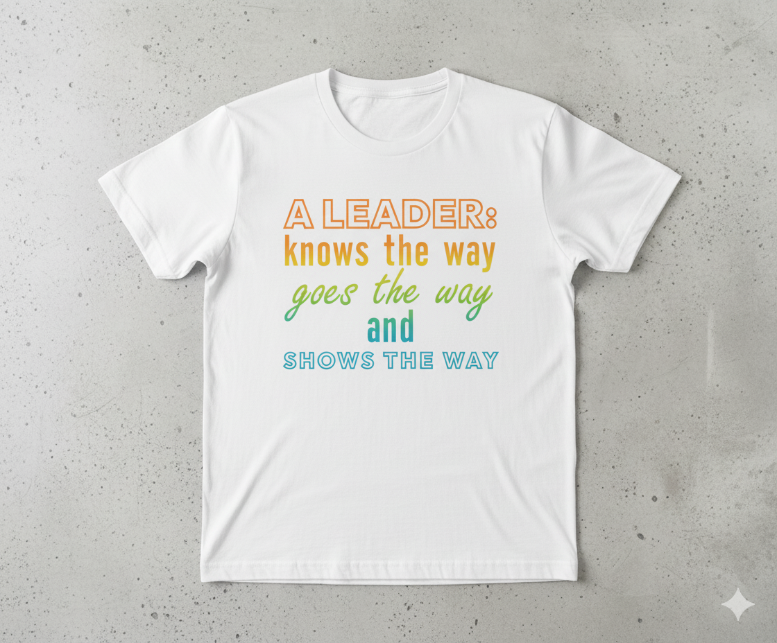 A leader: knows the way