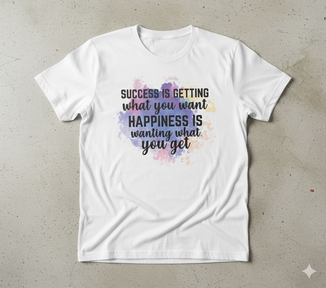 Success is getting what you want