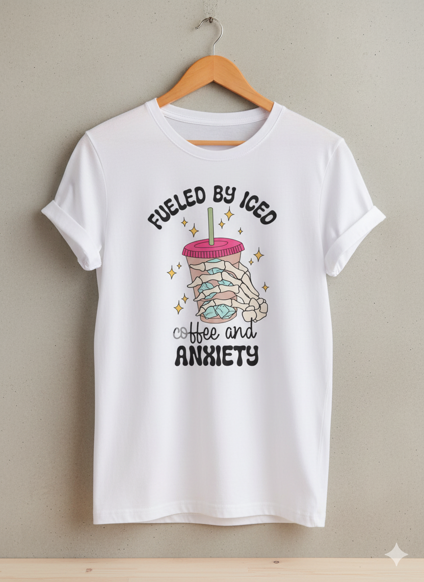 fueled by iced coffee and anxiety