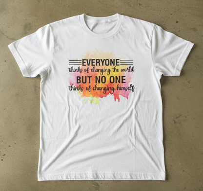 Inspirtational quotes t-shirt