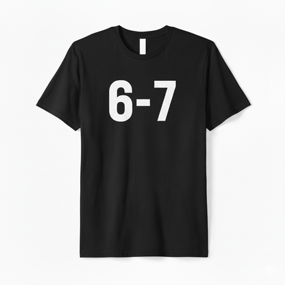 Meme tshirt six seven