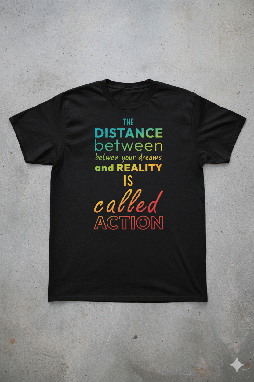 The distance between your dreams