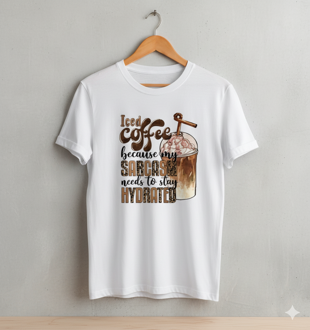 Iced coffee becaus my sarcasm