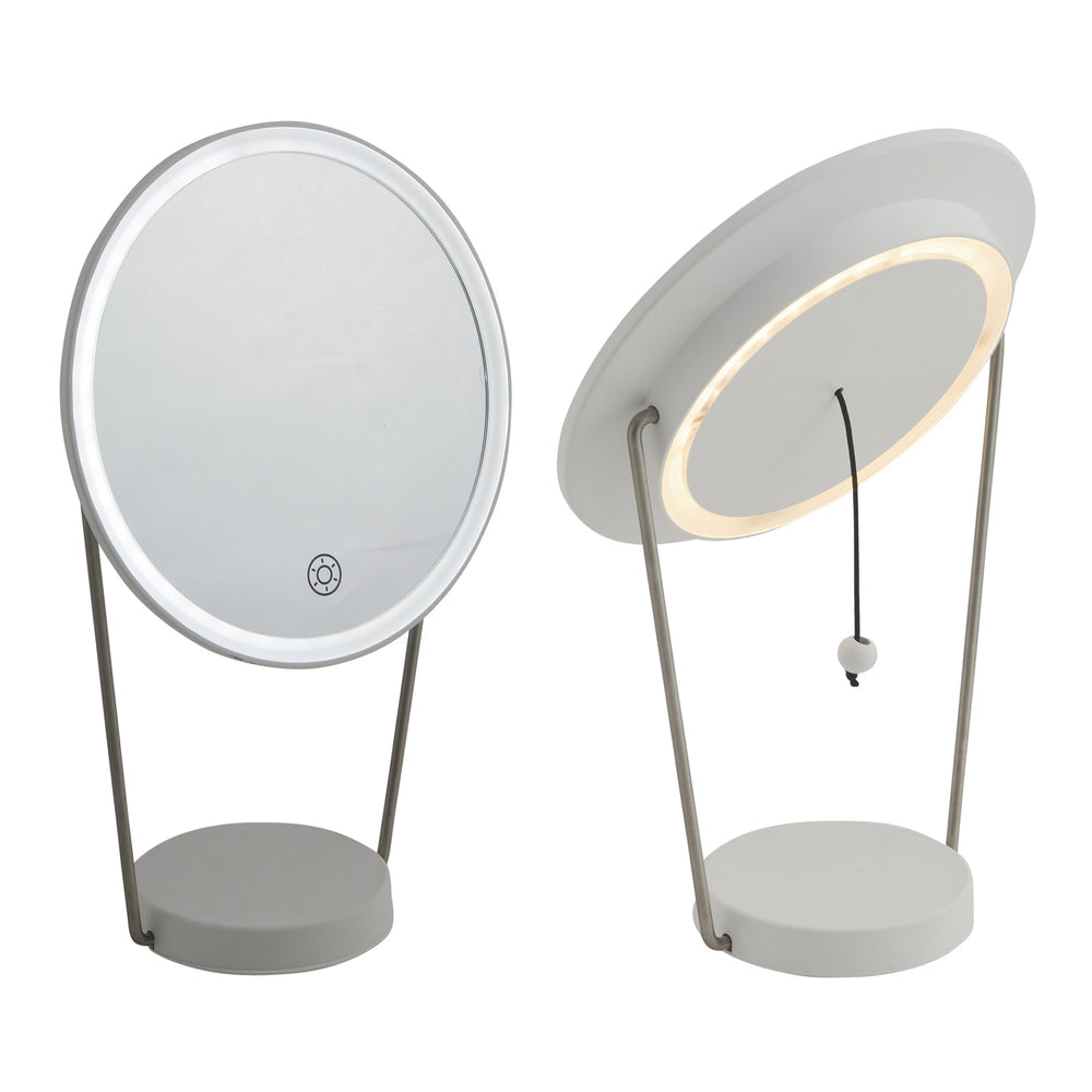 2 in 1 mirror and lamp