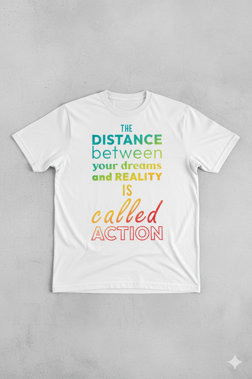 The distance between your dreams