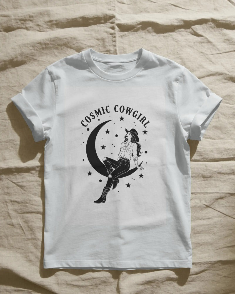 Western Cowgirl Graphic T-Shirt | Country Girl Vibes Collection
